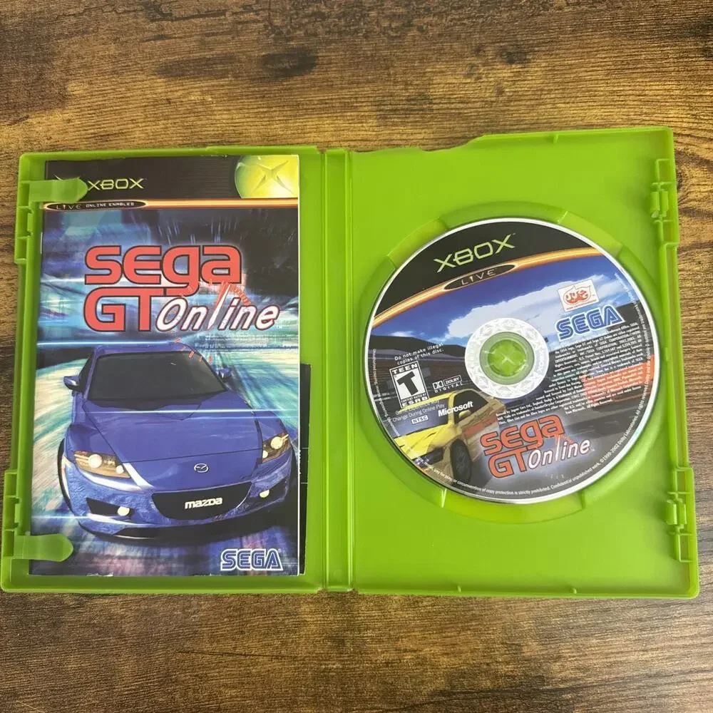 Sega GT Online - Microsoft Xbox Complete in Box CIB Tested